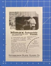 Vintage Print Ad Mimax Automobile Finish Car Polish Milwaukee WI 10&quot; x 6.5&quot; - £9.24 GBP