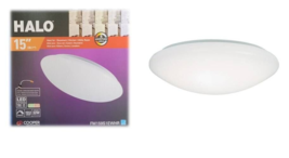 Ceiling LED Light 4.1&#39;&#39; H X 15&#39;&#39; W X 15&#39;&#39; L White - HALO FM15WRCCR Metalux - €26,47 EUR