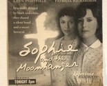 Sophie And The Moon hanger TV Guide Print Ad Lynn Whitfield TPA7 - £4.73 GBP