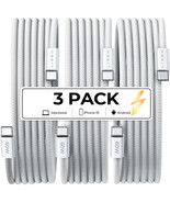 USB C Cable to USB C for Safe Certified 60W 3-Pack 6.6ft USBC to USBC Ca... - $21.86 CAD