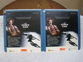 CED VideoDisc The Cotton Club (1984) Embassy Home Entertainment Part 1 &amp; 2 CED - £8.05 GBP