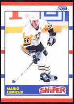 Pittsburgh Penguins Mario Lemieux Sniper 1990 Score # 337 Nr Mt - £0.58 GBP