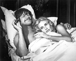 Jill Ireland Charles Bronson In Bed With Cigar From Noon Till Three 16x20 Canvas - $69.99