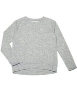 Danskin Now Girls Crew Neck French Terry Sweatshirt Gray Size Medium (8)... - £7.23 GBP