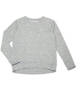 Danskin Now Girls Crew Neck French Terry Sweatshirt Gray Size Medium (8)... - $190.63 MXN