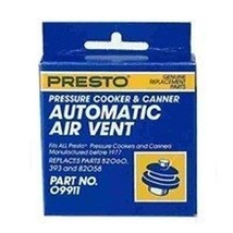 NEW PRESTO 09911 PRESSURE CANNER COOKER REPLACEMENT AUTOMATIC AIR VENT PLUG - $10.44