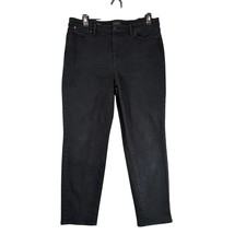 Talbots Slim Ankle Jean Black Stretch Denim Curvy Women&#39;s Plus 14 Casual... - €17,26 EUR