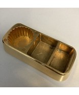 Vintage BMF West Germany 24k Gold Plated Bullion Shaped Bottle Opener - $437.41 MXN