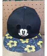 Hawaiian Mickey Hat Tropical Baseball Women Men Kids Flower Cap Snapback - £8.94 GBP