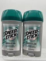 (2) Speed Stick Deodorant Regular 3oz Each 24 Hour  Protection AntiPersp... - $6.92
