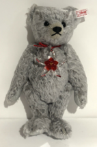 Steiff Grey Teddy Bear with Swarovski Ornament 2007 - £78.61 GBP
