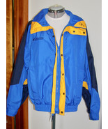 COLUMBIA MEN’S DELUXE WATERPROOF BREATHABLE JACKET- 2-ZIPPER TRACKS+SNAP... - $14.85