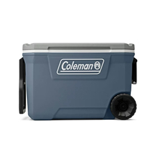 Hard Chest Wheeled Cooler; Backyard, Camping, Blue, Tailgate - $94.03