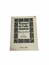 Falla, Manuel De - Ritual Fire Dance For Piano - Chester Music - £8.09 GBP