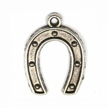 Horse Shoe Metallic Charm Finding Pendant 10 pcs for Jewellery &amp; Crafts - $2.48