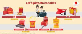 2022 Mcdonald Mcdonald&#39;s Playset Complete Lot - $65.00