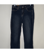 Dark Blue Women&#39;s Straight Leg Jeans - $360.69 MXN
