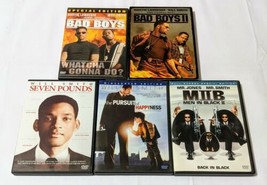 Bad Boys I &amp; II, Seven Pounds, Men In Black II &amp; Pursuit Of Happiness Hitch DVD - £10.25 GBP