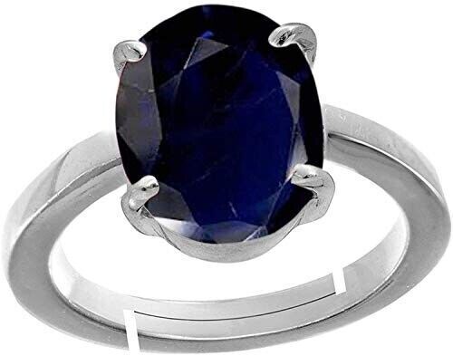 Primary image for Antique Inc 6.50 Ratti Neelam Natural Blue Unheated/Neelam Sapphire Ring...-
...