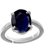 Antique Inc 6.50 Ratti Neelam Natural Blue Unheated/Neelam Sapphire Ring... - £65.34 GBP