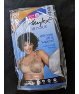Playtex 18 hour BRA 44DD White Wire Free Ultimate Lift Support 4745 New - $24.35 CAD