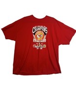 Kansas City Chiefs Super Bowl 2020 Mens XXL Red Graphic Logo T Shirt NFL KC - £11.02 GBP