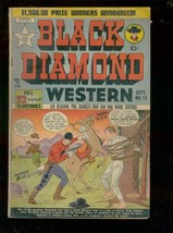 Black Diamond Western #15 1949-SECRET Identity Cowboy Vg - £40.71 GBP