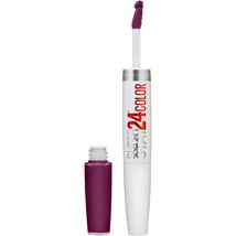Maybelline Super Stay 24 2-Step Liquid Lipstick Makeup, Boundless Berry, 1 kit - $11.87