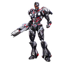 Justice League Cyborg Play Arts Action Figure - £115.63 GBP