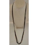 Vtg 36&quot; Long Trifari Goldtone/Silvertone Multi-Chain Necklace Costume Je... - $169.61 MXN
