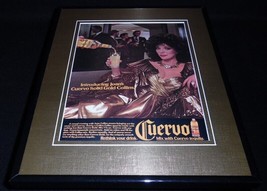 Joan Collins 1987 Cuervo Gold 11x14 Framed ORIGINAL Vintage Advertisement  - $34.64