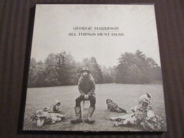 George Harrison All Things Must Pass C API Tol 3LP Box Set Stch 639+POSTER Beatles - $79.19