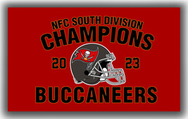 Tampa Bay Buccaneers Football Division Champion 2023 Flag 90x150cm 3x5ft banner - $14.95
