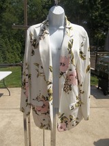 NWT PHILOSOPHY IVORY FLORAL KNIT JACKET XXL/2XG - £23.97 GBP