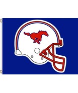 Southern Methodist Mustangs Club Flag 3X5ft Banner Polyester with 2 Brass Gromme - $20.00