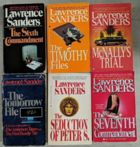 Lawrence Sanders The Sixth Commandment The Timothy Files McNally&#39;s Trial... - $16.82