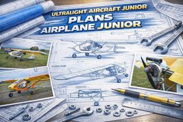 Ultralight aircraft junior. Plans Airplane Junior. - $50.37