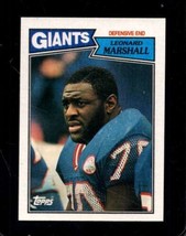 1987 Topps #23 Leonard Marshall Nmmt Ny Giants *X109178 - £0.98 GBP