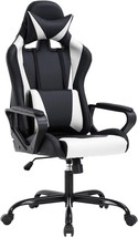 BestOffice Gaming Cheap Desk Task PU Leather Executive Lumbar Support He... - €106,11 EUR