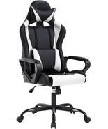 BestOffice Gaming Cheap Desk Task PU Leather Executive Lumbar Support He... - €106,11 EUR