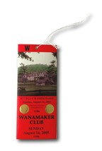 2005 PGA Golf Championship Authentic Ticket Wanamaker Club 8/14 Phil Mickelson - £44.12 GBP