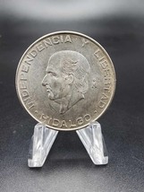 Mexico Silver Coin 5 Pesos 1955 ~ Silver 0.720 Km# 469 - £18.92 GBP