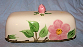 Vintage Franciscan Desert Rose Covered Butter Dish Lid ONLY - £11.17 GBP