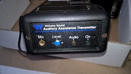 Williams Personal PA PPA T17E Transmitter for Translation System T17 FM ... - $195.00