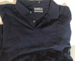 Eddie Bauer Blue Polo short Sleeve Shirt XL - $7.91