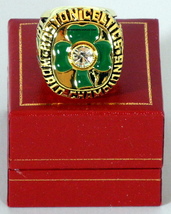 Larry bird boston celtics 1984 world champions ring thumb200