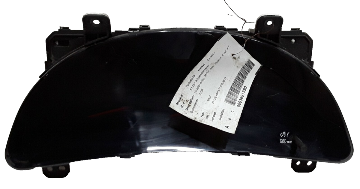 07 08 09 Toyota Camry speedometer 4 cylinder automatic 83800-06Q50-00 50... - $49.49