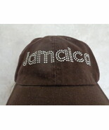 Jamaica Brown Glittered TBL Headwear Cap (#3641) - $43.89 CAD