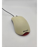 Mouse Microsoft Wheel Optical USB Beige Mouse 1.1A X08-70400 Tested &amp; Wo... - $23.35 CAD