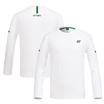 YONEX 23SS Unisex T-Shirt Sports Badminton Long Sleeve Shirt White NWT 231TL001U - £52.32 GBP